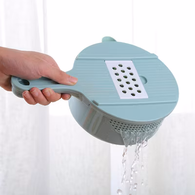 Vente chaude Biodégradable Multi-Fonctionnel Légumes Trancheuse Manuel Veggie Chopper Cutter avec Protecteur De Main