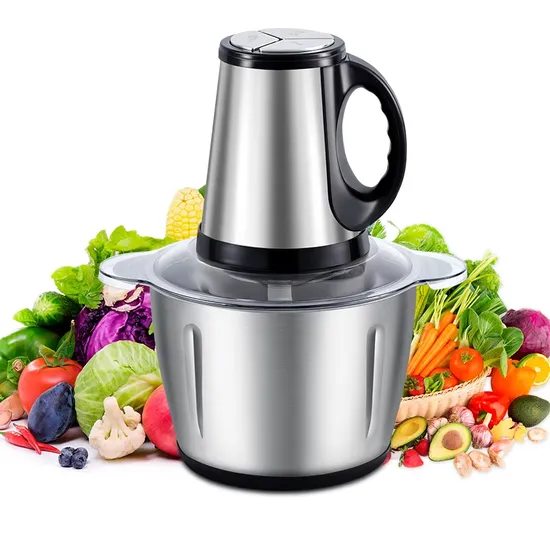 Multifunctional Stainless Steel Kitchen Appliance Tools Mini Meat Vegetable Manual Food Chopper