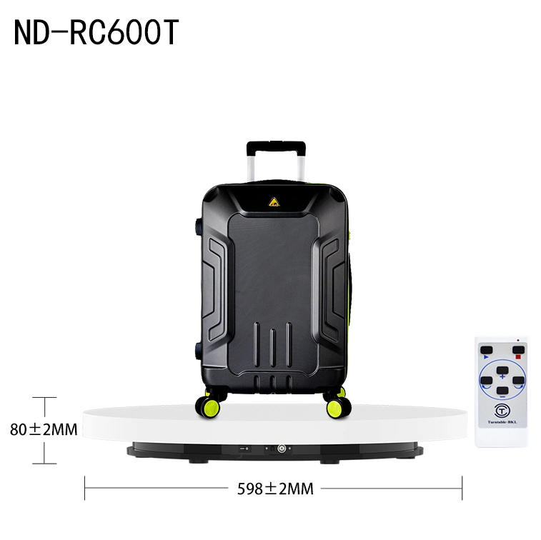 Turntable-Bkl 60cm 24inch Remote Control Photography Booth 360 Rotating Display Stand Electric Rotary Turntable