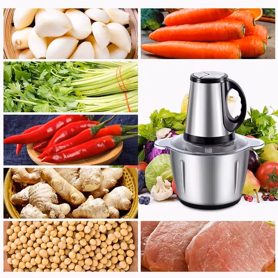 Multifunctional Stainless Steel Kitchen Appliance Tools Mini Meat Vegetable Manual Food Chopper