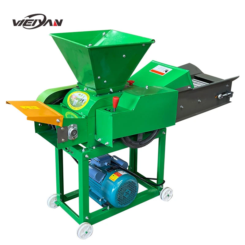 Weiyan Factory Direct Sale Mini Chaff Cutter Lowest Chaff Cutter Machine Animal Feed Grass Chopper