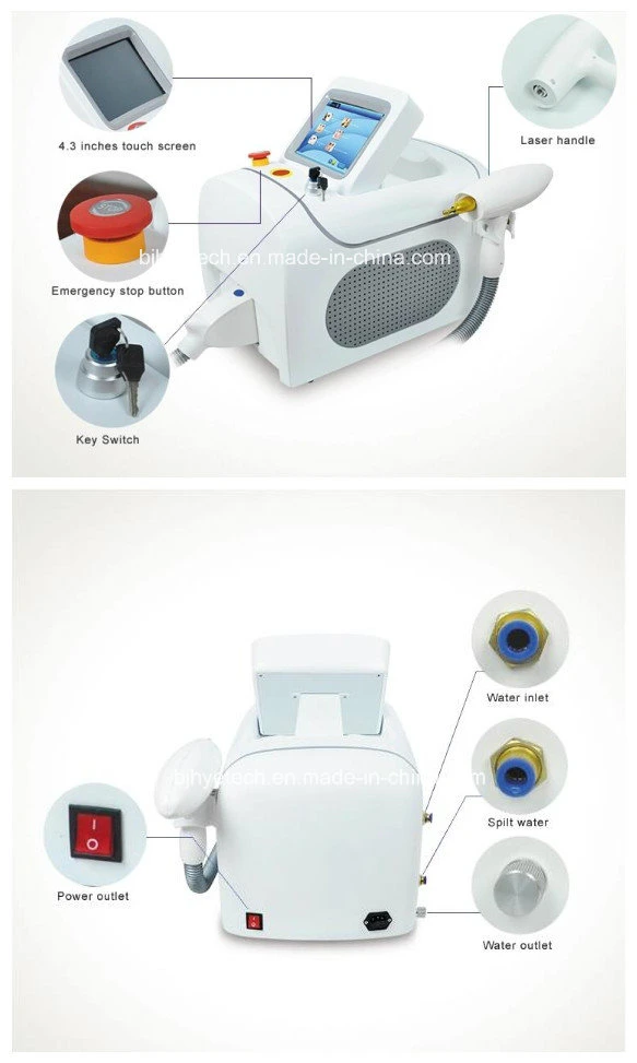 Q Switch Laser Tattoo Removal/1064/532/1320nm ND YAG Laser Carbon Peeling